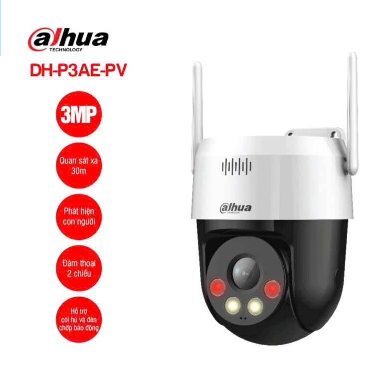Camera DAHUA DH-P5AE-PV ngoài trời IP không dây 5.0MB