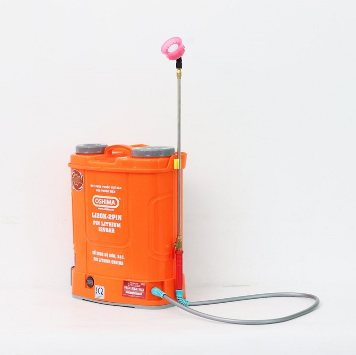 Bình xịt điện OSHIMA 20L LI20K Pin lithium siêu nhẹ