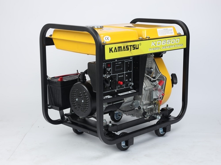 Máy phát điện chạy dầu KAMASTSU 5KW KD6500