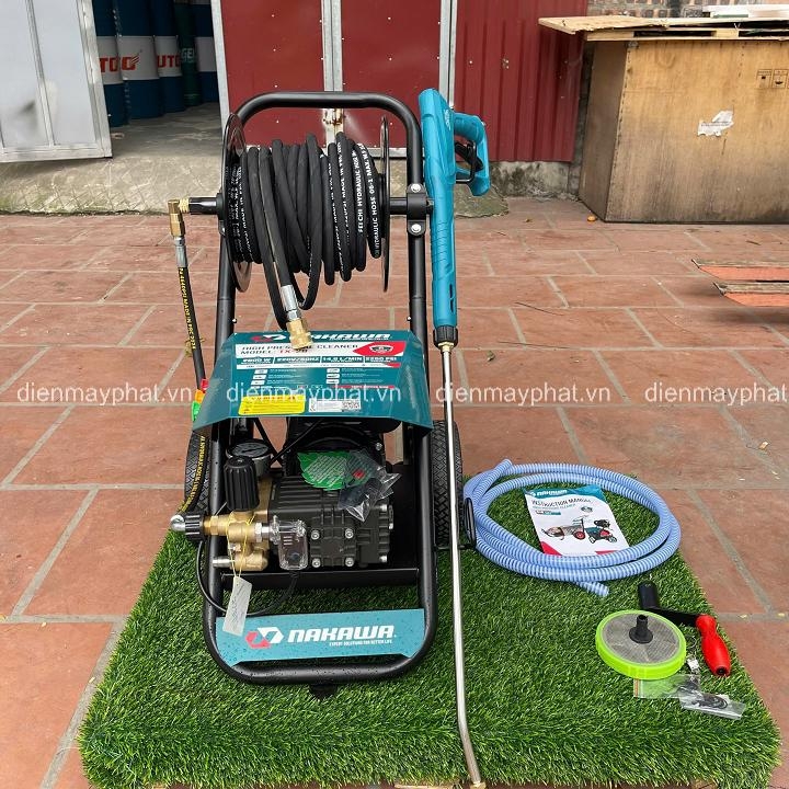 Máy Phun Rửa Xe Công Nghiệp 2.8KW Nakawa TX-28 2550PSI