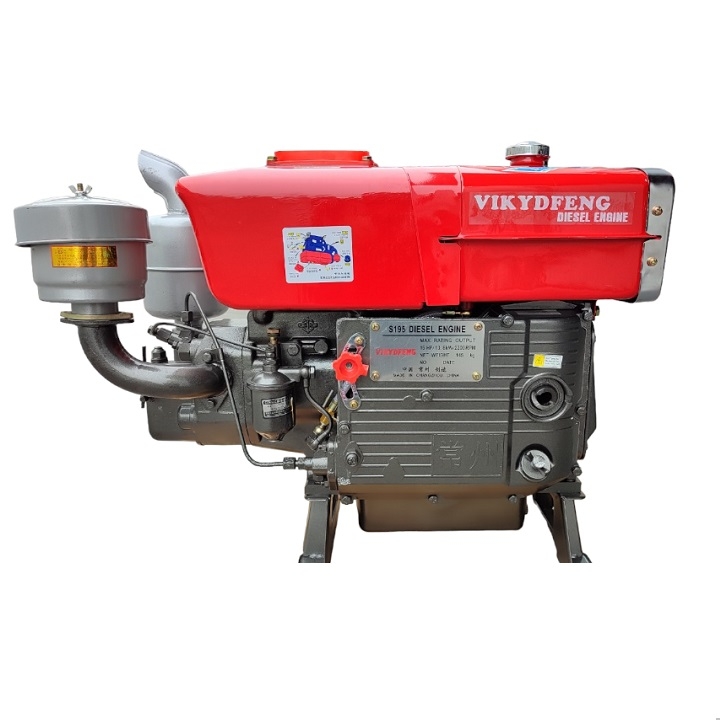 Máy Nổ – Động Cơ Dầu Vikidfeng 15HP S1100 (D15 Nước)