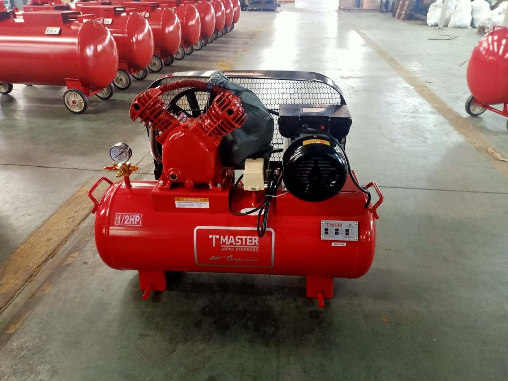 Máy Nén Khí Dây Đai Tmaster 1/2HP 70L TM 0251