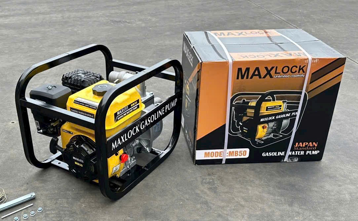 Máy bơm nước chạy xăng MAXLOCK MB80 6.5HP