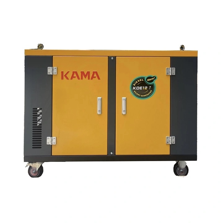 Máy phát điện chạy dầu KAMA 10KW KDE12T 1 pha
