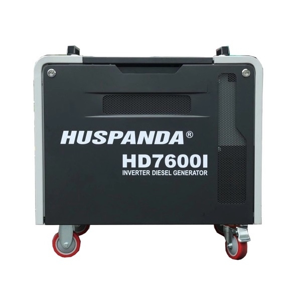 Máy phát điện chạy dầu HUSPANDA 6KW HD7600I inverter siêu cách âm