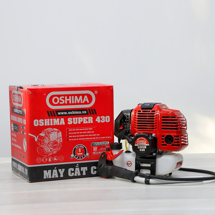 Máy cắt cỏ chạy xăng 2 thì 1.25KW OSHIMA SUPER 430