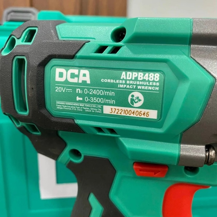Máy siết bu lông dùng pin 20V DCA ADPB488EM (2 pin 1 sạc)
