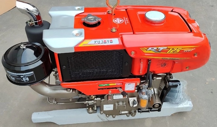 Máy Nổ – Động Cơ Dầu Kujoyo 11HP RT125N (D11 Gió)
