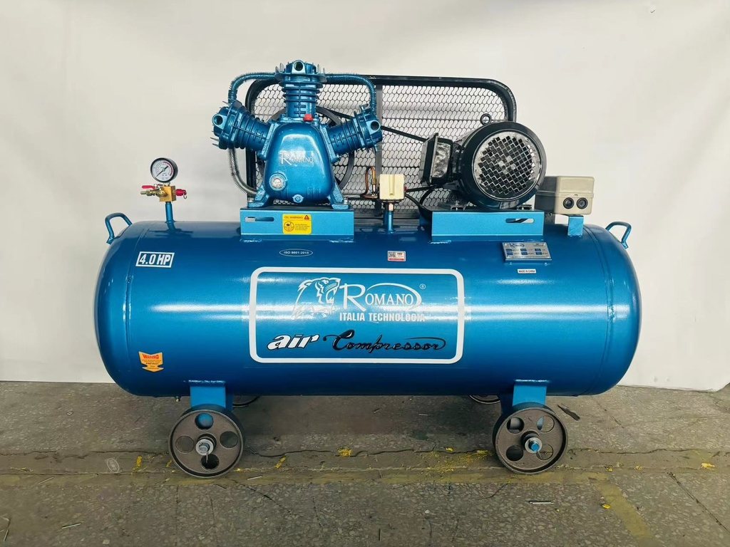 Máy nén khí dây đai 4HP 230L ROMANO RM207