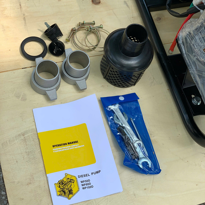 Máy bơm nước chạy dầu HAKUDA HKD4000MBN50E 4kW