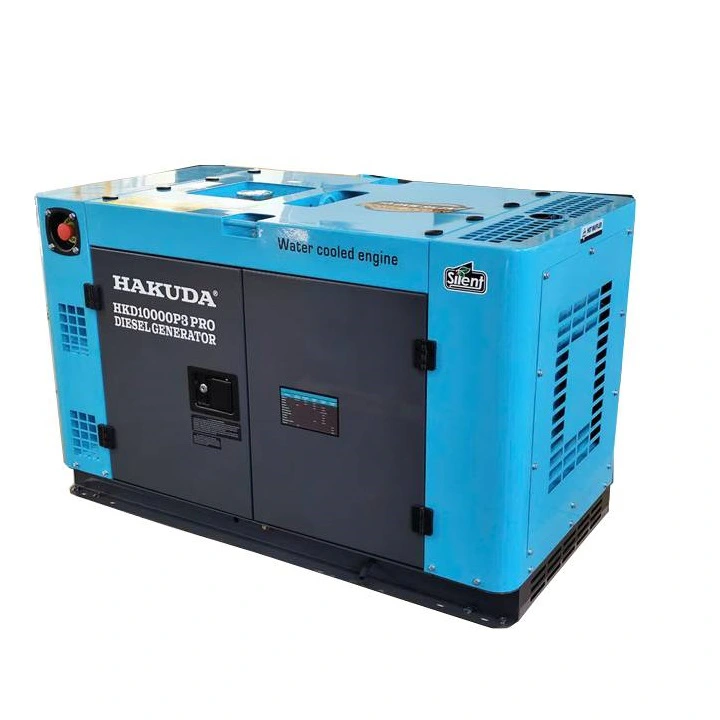 Máy phát điện chạy dầu HAKUDA HKD10000P3 PRO 10KW 3 pha siêu cách âm