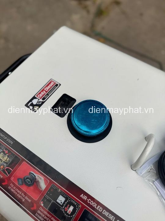 Máy phát điện chạy dầu MACTOOL 6KW XDM-880E chống ồn