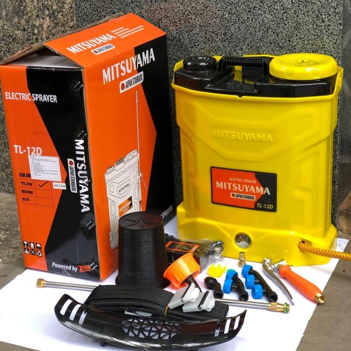 Bình Phun Xịt Điện Mitsuyama 12L TL-12D