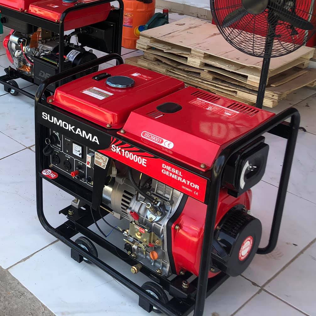 Máy phát điện chạy dầu SUMOKAMA 7KW SK10000E đề