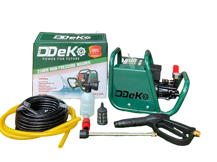 Máy rửa xe mini gia đình DDEKO 3100W DK-3100S