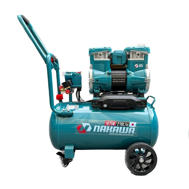 Máy nén khí không dầu NAKAWA 1875W NKBH2530PRO 30L