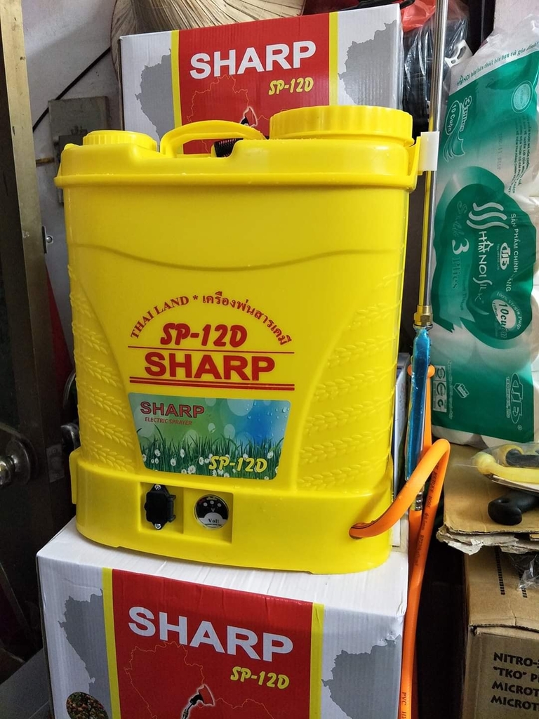 Bình Phun Xịt Điện Sharp 12L SP-12D