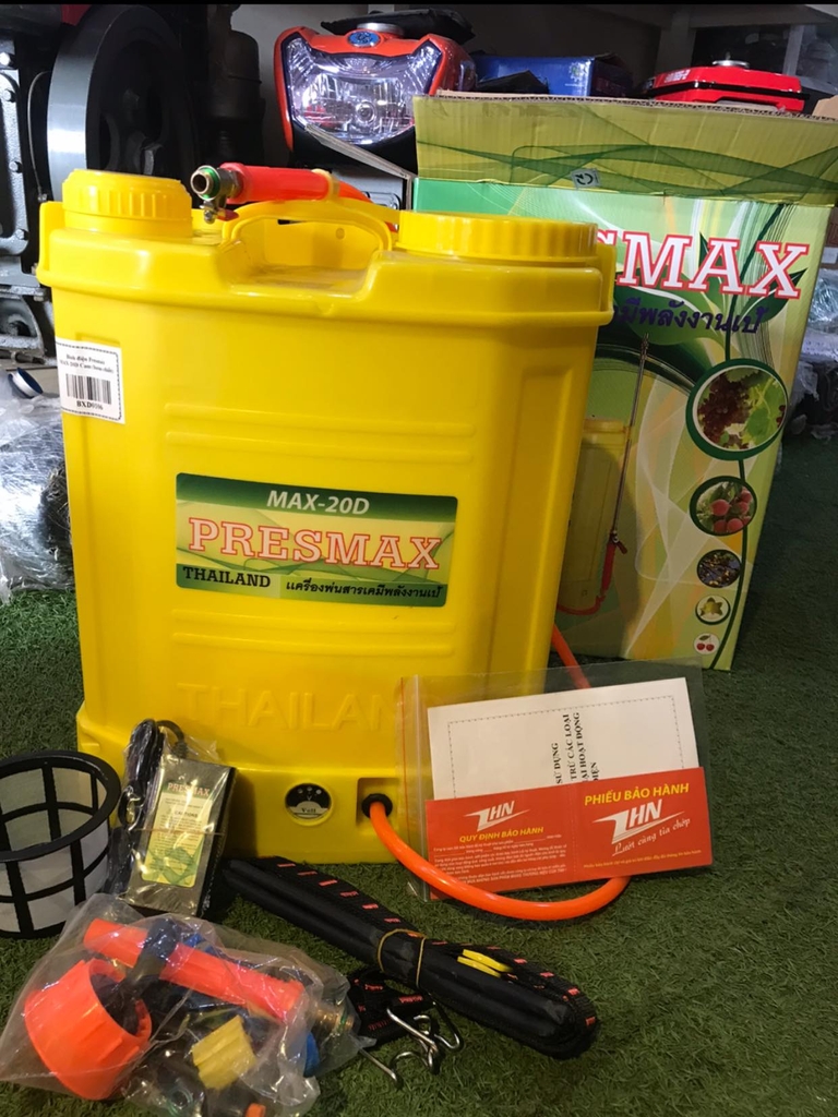 Bình phun thuốc trừ côn trùng PRESMAX 20L MAX-20D