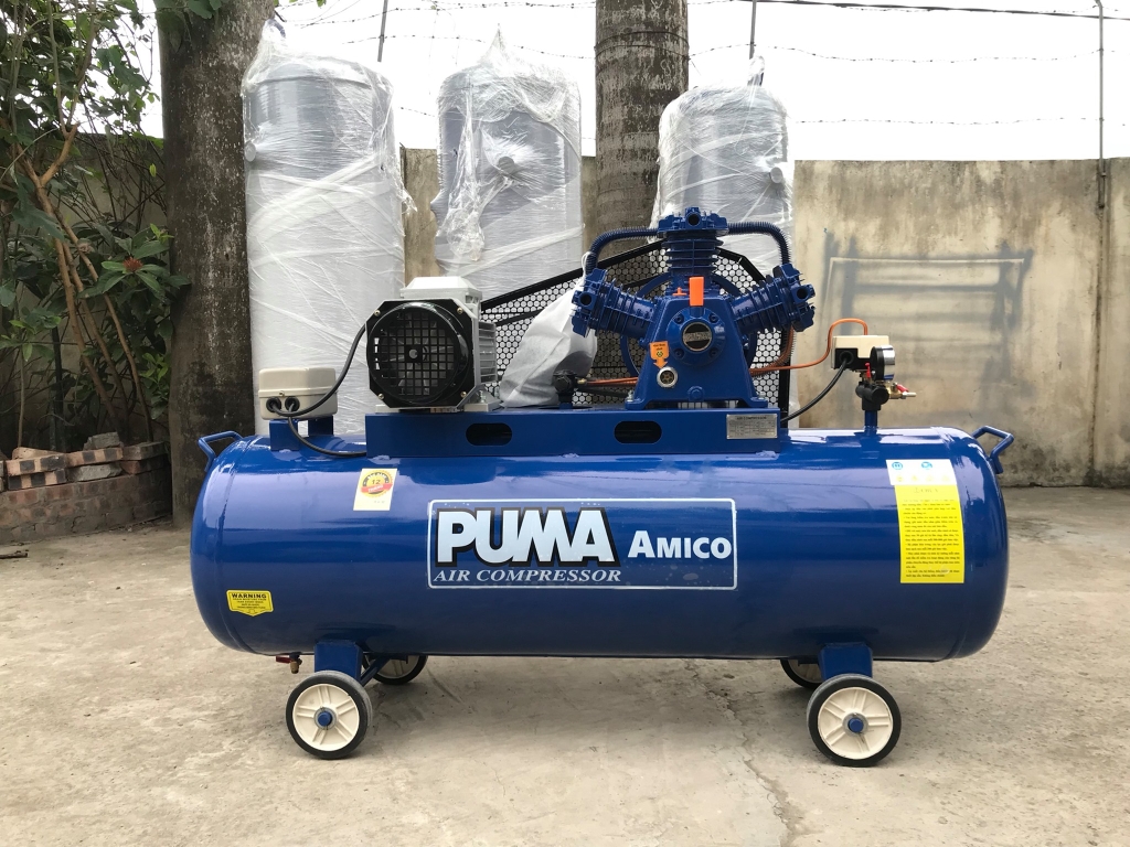 Máy Nén Khí Puma Amico 10HP 500L W-0.9/8 3 Pha