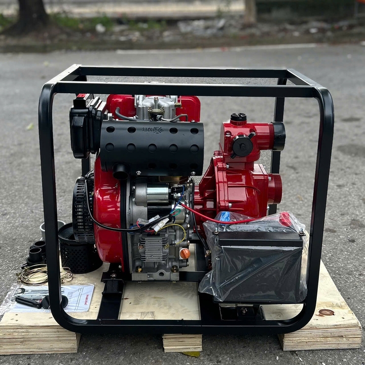Máy bơm nước cứu hỏa diesel  HAKUDA 6.6KW MBNCA80DNE