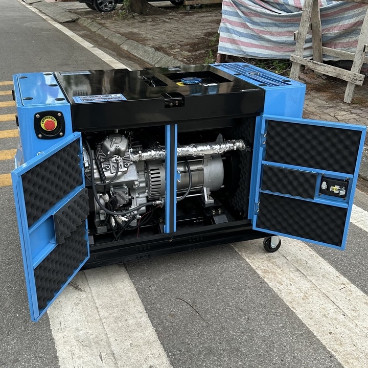 Máy phát điện chạy dầu 15KW HAKUDA HKD15KP1 chống ồn