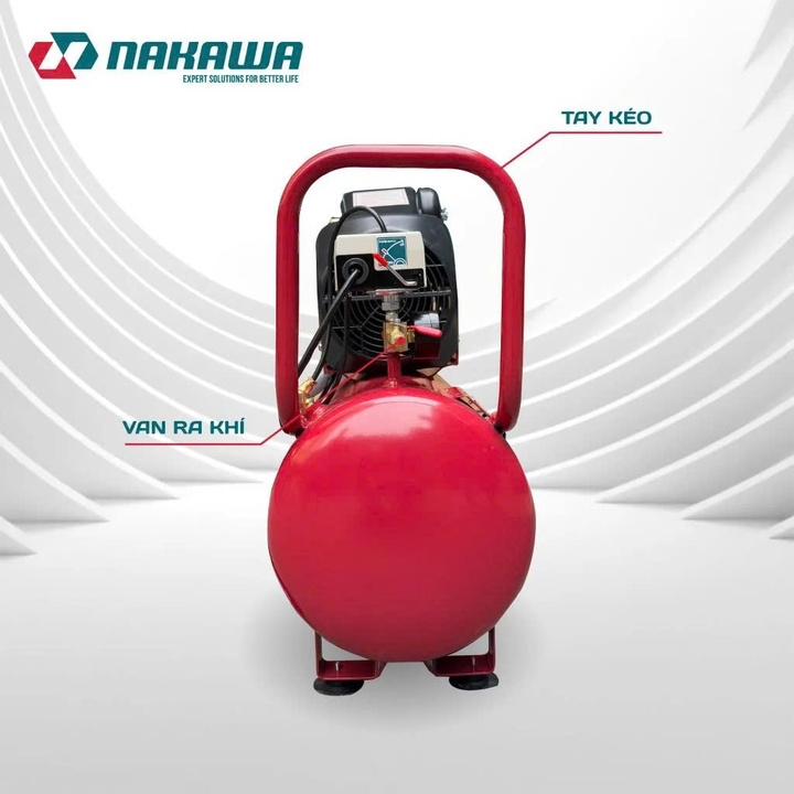 Máy nén khí đầu liền có dầu 3.6HP NAKAWA NK35PRO 35L