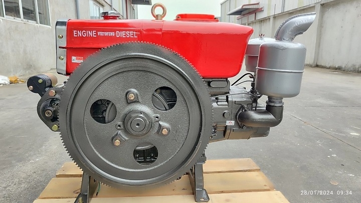 Máy Nổ – Động Cơ Dầu Vikidfeng 15HP S1100M (D15 Đề)