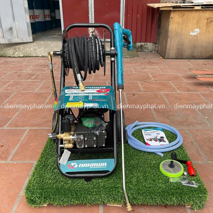 Máy Phun Rửa Xe Công Nghiệp 2.8KW Nakawa TX-28 2550PSI