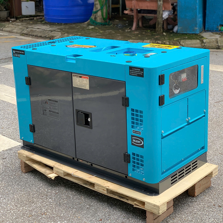Máy phát điện chạy dầu HAKUDA HKD10000P3PRO 10KW 3 pha siêu cách âm