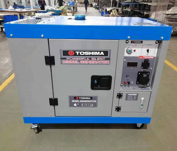 Máy phát điện chạy dầu TOSHIMA T9000ES 8KW