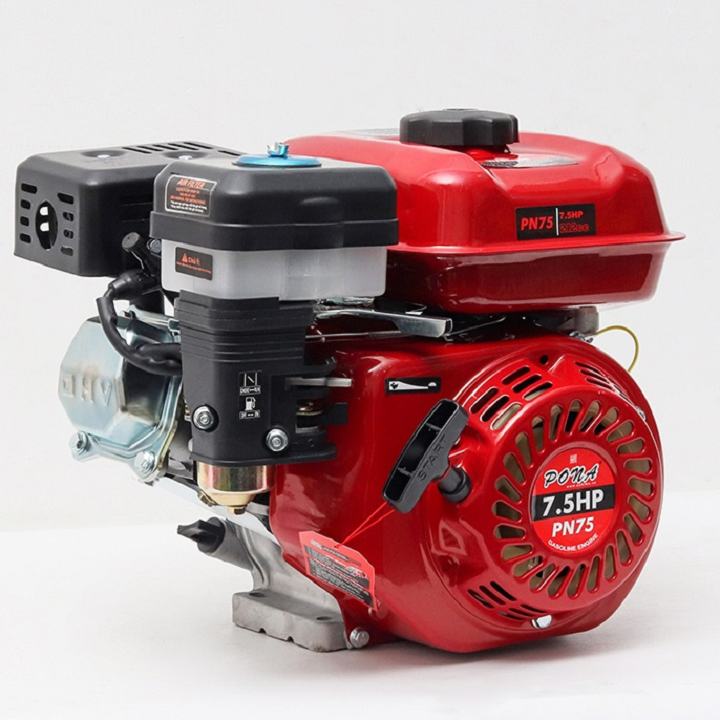 Động cơ xăng PONA 7.5HP PN75 cốt thẳng