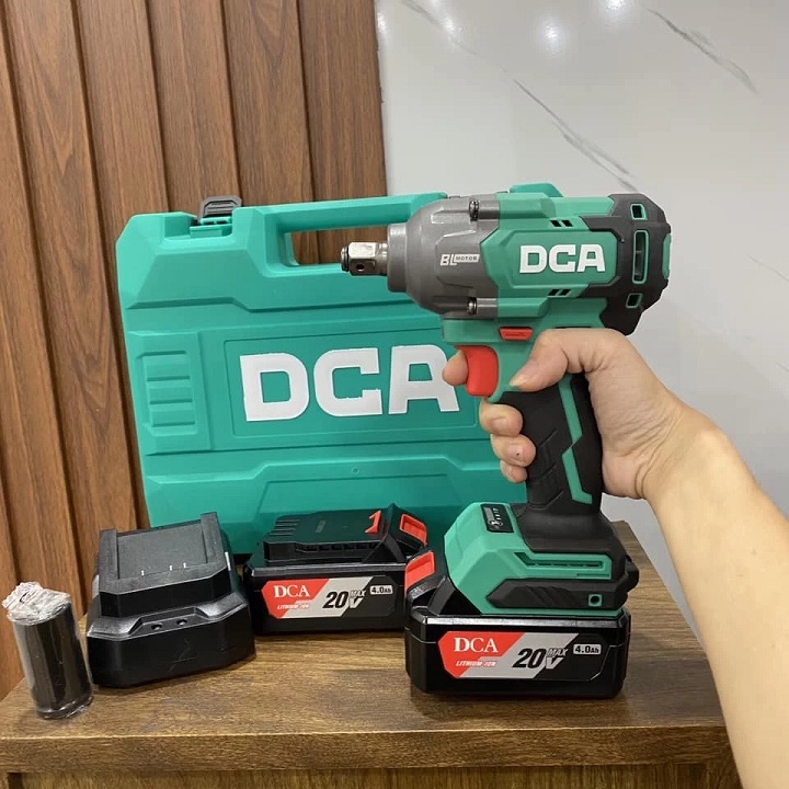 Máy siết bu lông dùng pin 20V DCA ADPB488EM (2 pin 1 sạc)