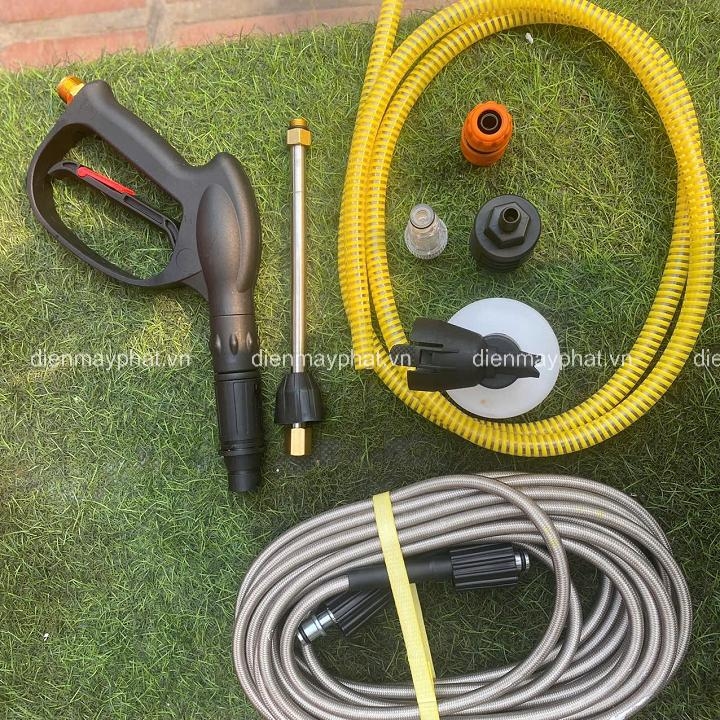 Máy xịt rửa Oshima MXR-1215-C6 2.8kW Đỏ Điện 1 pha
