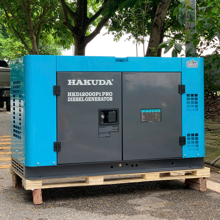 Máy phát điện chạy dầu 12KW HAKUDA HKD12000P1PRO chống ồn