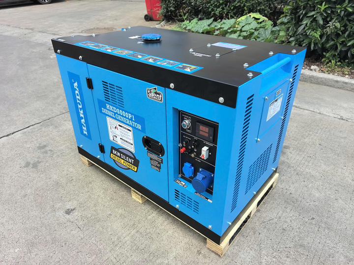 Máy phát điện chạy dầu 8KW HAKUDA HKD8000P1