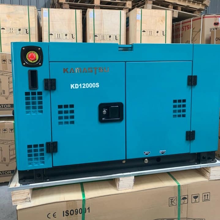 Máy phát điện chạy dầu KAMASTSU 10KW KD12000S