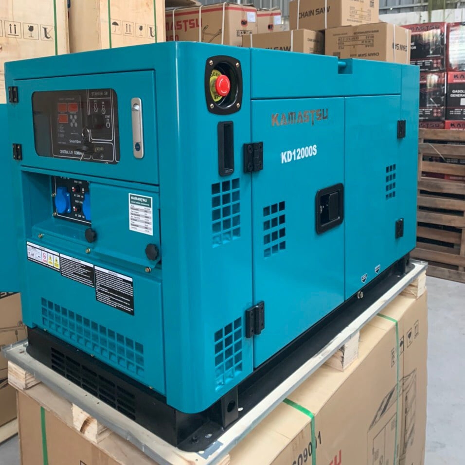 Máy phát điện chạy dầu KAMASTSU 10KW KD12000S
