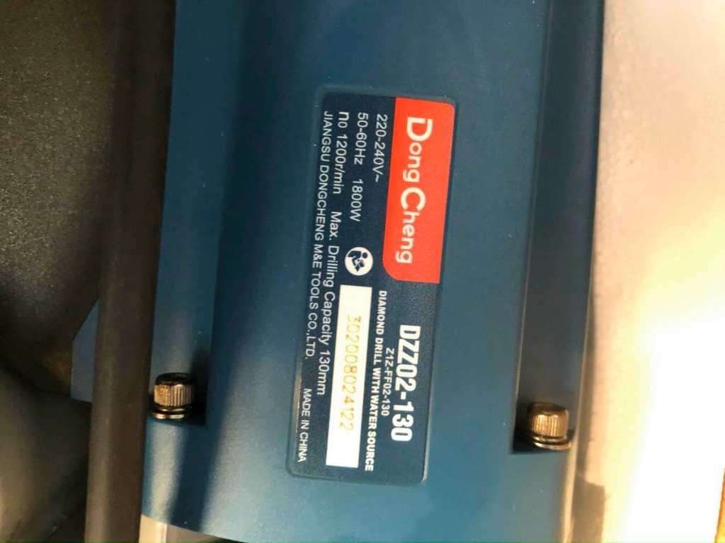 Máy khoan rút lõi bê tông DONGCHENG DZZ02-130 1800w