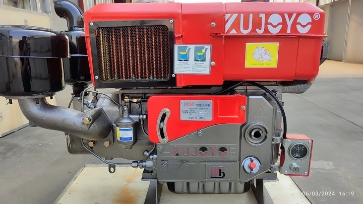 Máy Nổ – Động Cơ Dầu Kujoyo 33HP ZH1133ND (D33 Gió Đề)