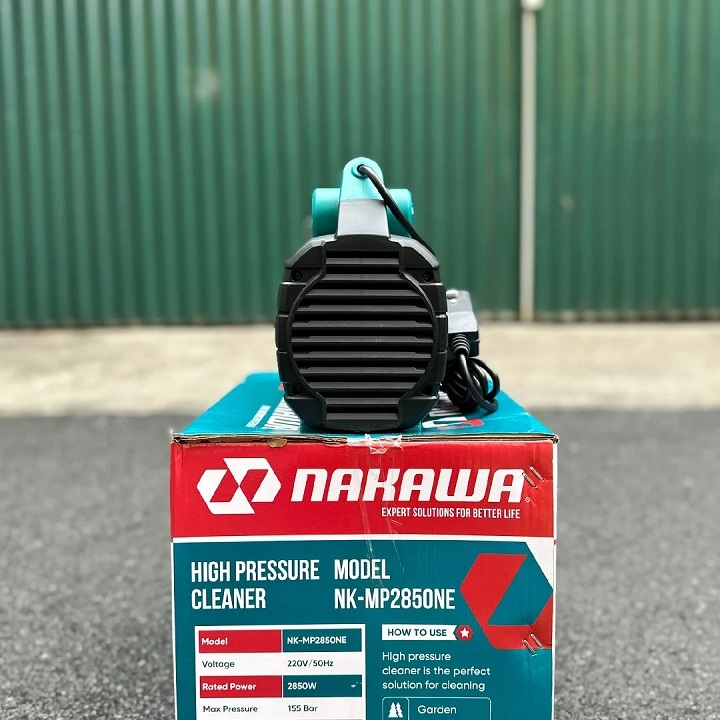 Máy rửa xe mini gia đình 2850W NAKAWA NK-MP2850NE