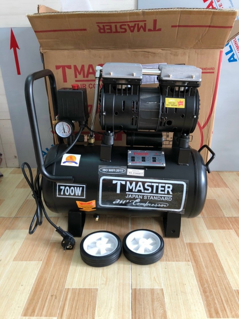 Máy Nén Khí Không Dầu Tmaster 700W 50L TA 700/50