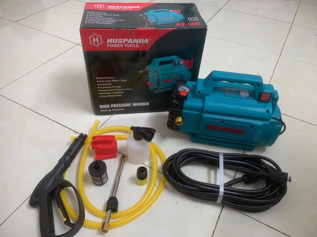 Máy Rửa Xe Huspanda 2600W HP 100