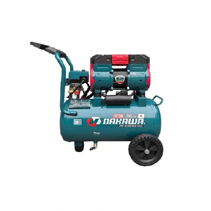 Máy nén khí không dầu tốc nhanh siêu êm 1875W NAKAWA NKBH2530PLUS 30L