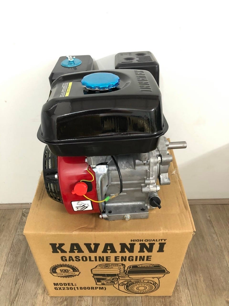 Máy nổ chạy xăng KAVANNI GX 230R 7.5HP tua chậm