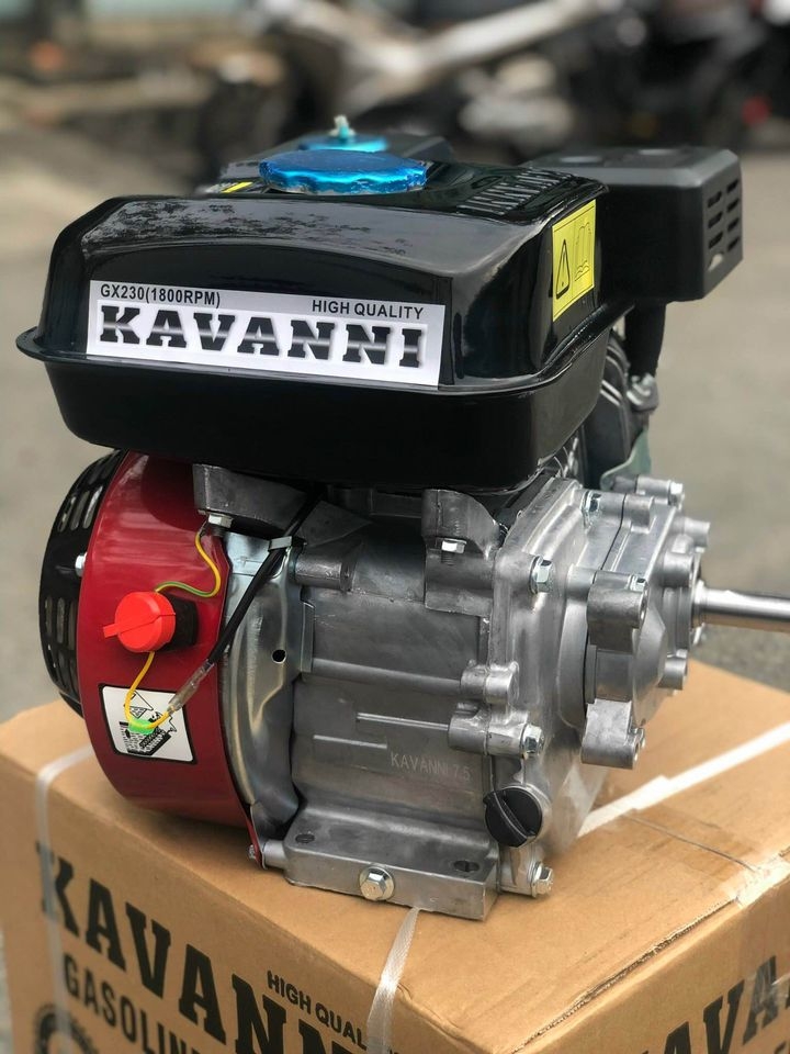 Máy nổ chạy xăng KAVANNI GX 230R 7.5HP tua chậm