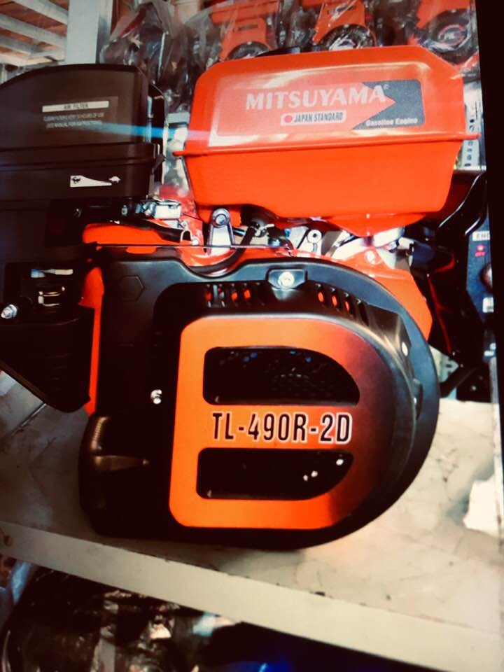 Máy nổ chạy xăng MITSUYAMA 20Hp TL-490R-2D tua chậm có đề