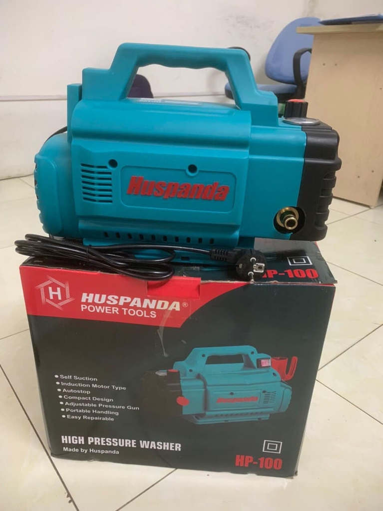 Máy Rửa Xe Huspanda 2600W HP 100