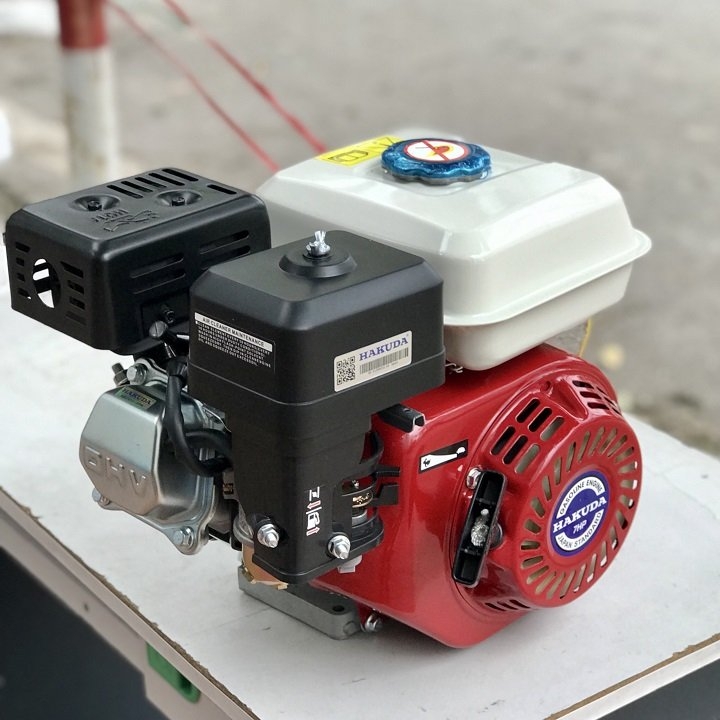 Động cơ xăng 6.5HP HAKUDA cốt thẳng