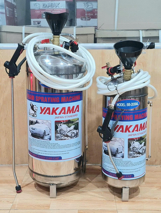 Bình phun bọt tuyết YAKAMA 20 lít BB-20304L inox 304