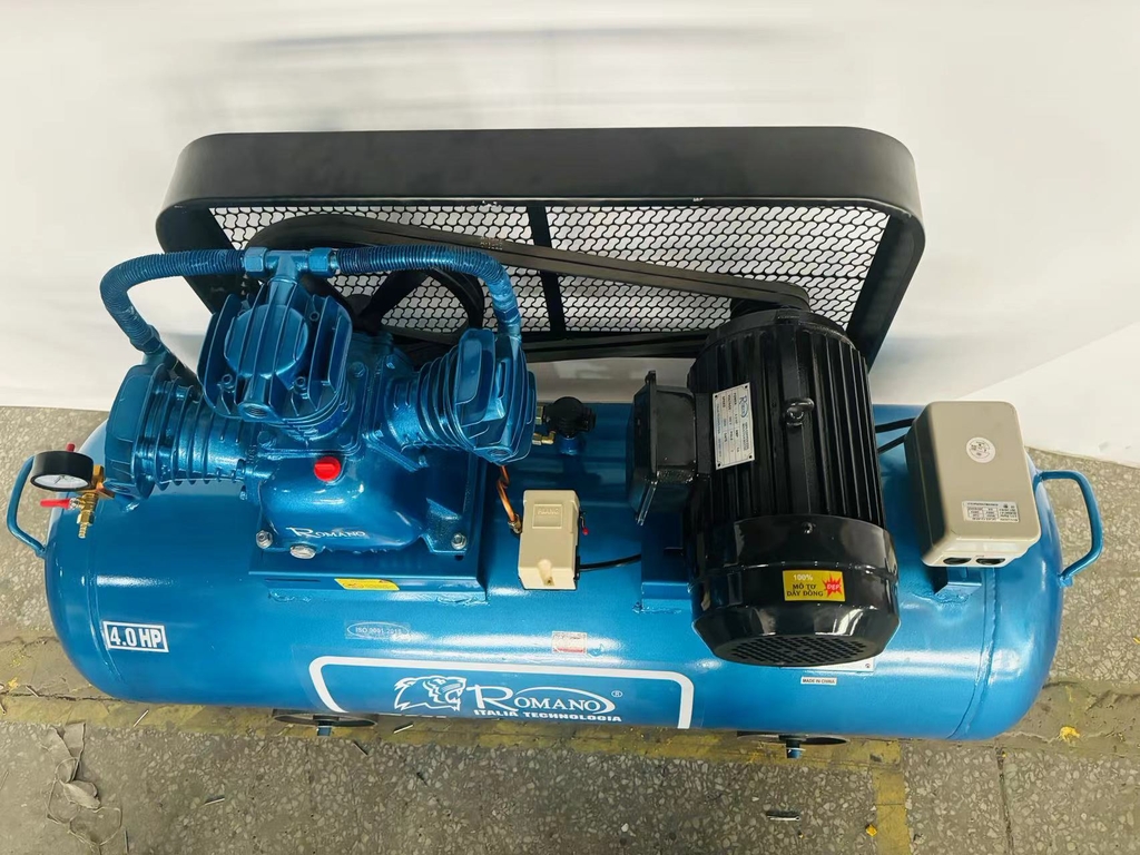 Máy nén khí dây đai 4HP 230L ROMANO RM207